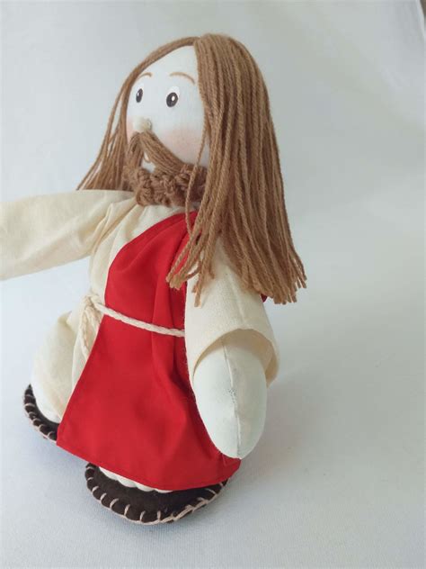 Boneco Jesus De Pano - Boneco de Pano de Jesus Mini | Elo7 Produtos Especiais