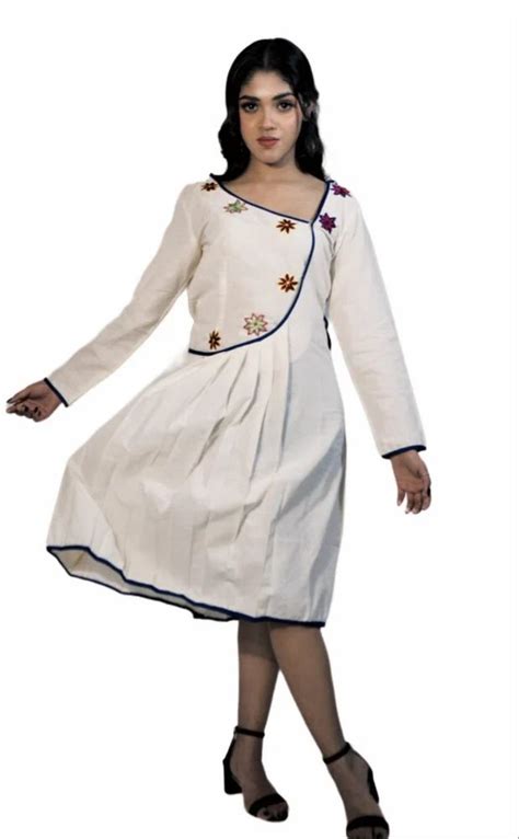 Cotton Red Printed Ladies Western Frocks, Size: Medium at Rs 1299/piece ...