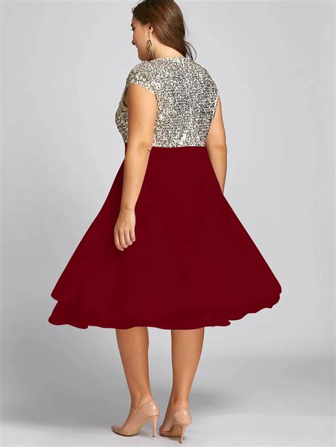 plus size sparkly dresses 10