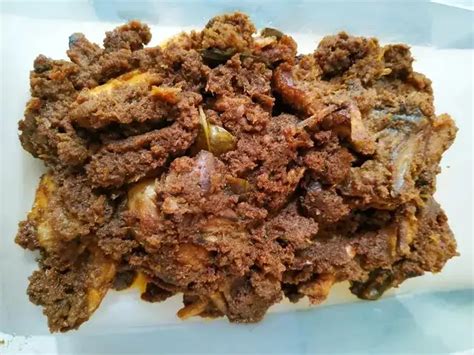 resep rendang ayam bisa dibuat kering   santan orami