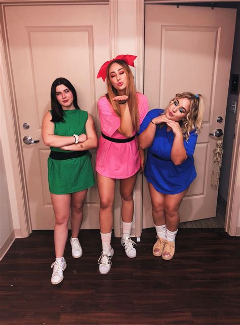Homemade Powerpuff Girls Costumes