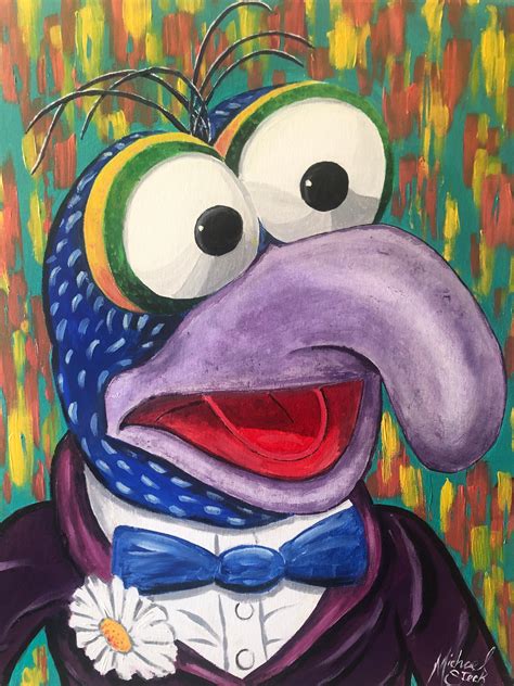 Gonzo Muppet Drawing