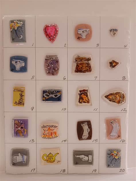 Artist-Joyce Hendrickson — 183 Vintage Buttons