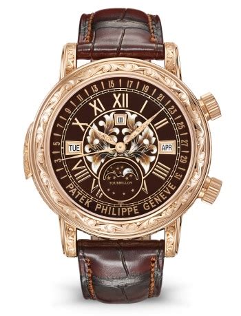 Le commandant Et loquet patek philippe 6002 domaine Objecté Sombre