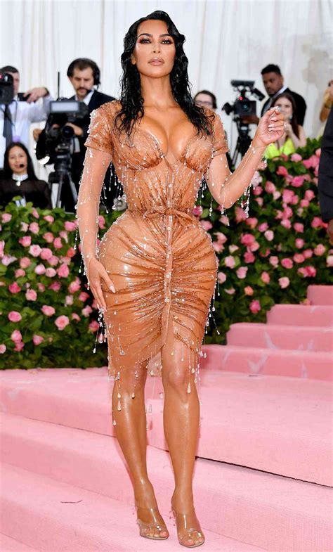 Kim Kardashian Is Dripping in Diamonds, Pearls and Leather at 2025 Met Gala