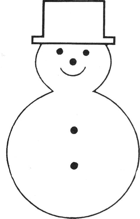 Snowman Printable Patterns