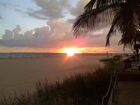 Sunset from our sun deck