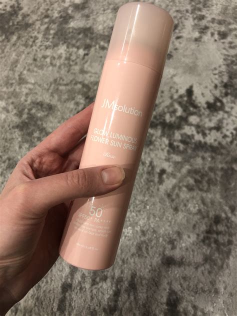 JM SOLUTION Солнцезащитный спрей Glow Luminous Flower Sun Spray Rose ...