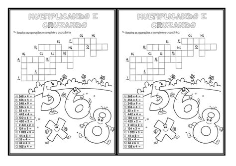 Operações Matemáticas 5 Ano - 5º ANO - APOSTILA DE OPERAÇÕES MATEMÁTICAS - DIVISÃO E MULTIPLICAÇÃO ...