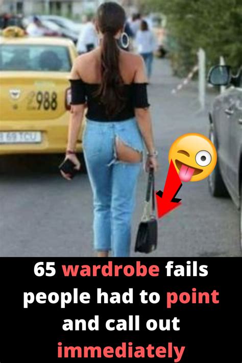 60+ wardrobe fails people had to point and call out immediately ...