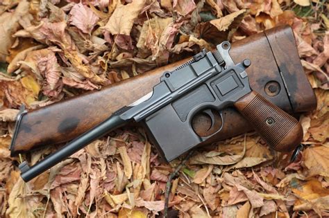 Охолощенный Mauser C96 #387498 купить по выгодной цене с доставкой по ...