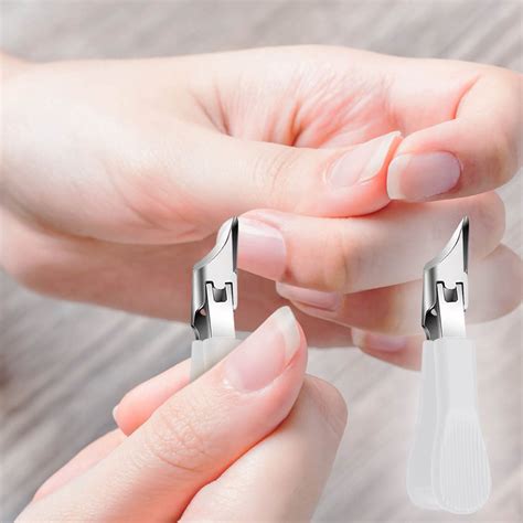Beveled Nail Clippers Set for Thick Brittle and Senior Toenails with