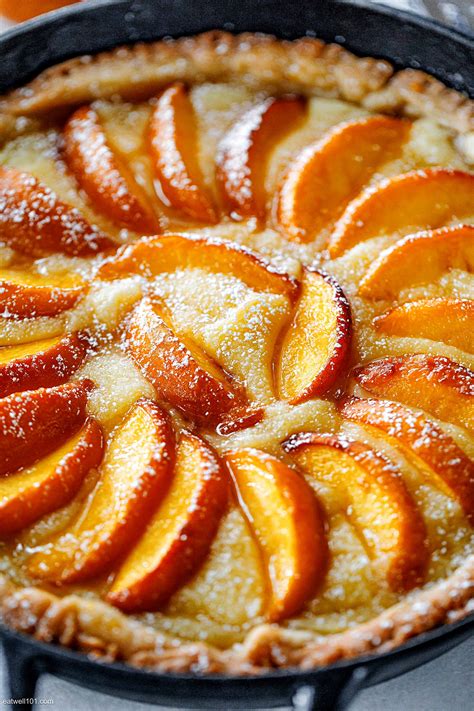 Peach Tart Recipe — Eatwell101