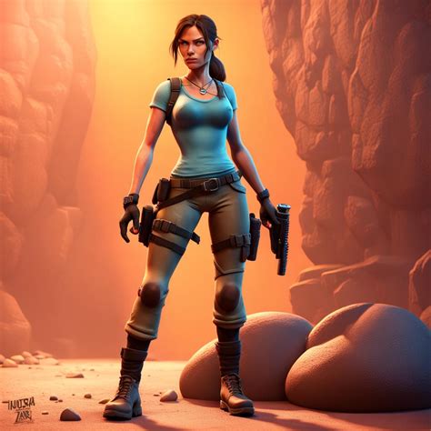 Lara Croft x Fortnite by Iancranium on DeviantArt