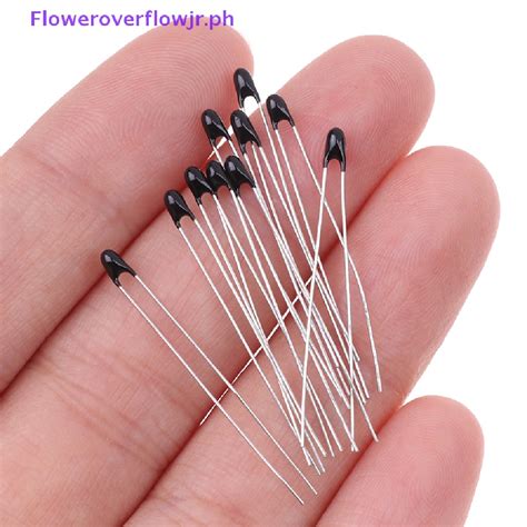 SSF 10Pcs Thermistor B3435 NTC-MF52-103F 10K Ohm 1% Temperature Sensor ...