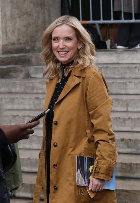 Photo : Léa Drucker - Arrivées au défilé Rabanne mode femme automne