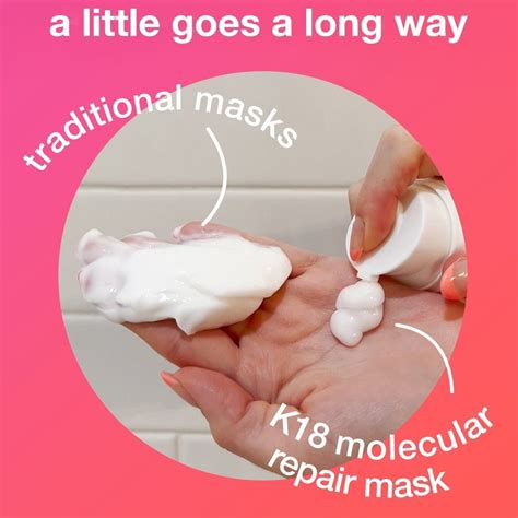 how to use k18 leave in molecular repair hair mask