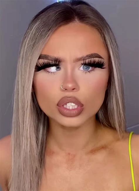TikTok star Elley Davies with eye turn defies trolls - Daily Star