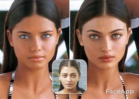 Pin by bonccca on Faceapp | Model lifestyle, Adriana lima, Makeup looks