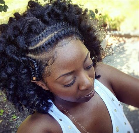 Dope style by @naturalleesunkissed - Black Hair Information