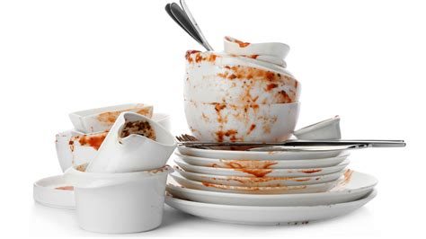 stacking  dirty dishes   server     helpful