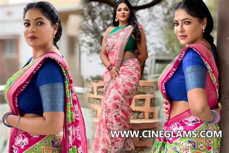 Bakkiyalakshmi Serial Actress Reshma Pasupuleti saree Pics