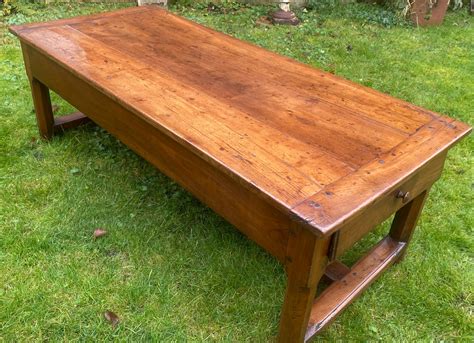Large Cherrywood Coffee Table