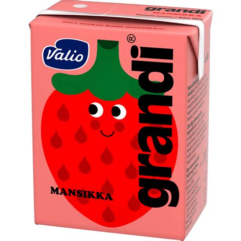 Grandi Valio 2 dl mansikka | tokmanni.fi