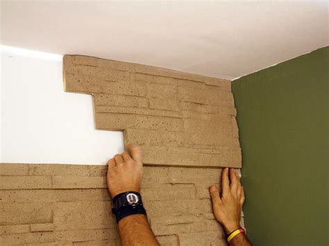 How to Apply Faux Stone Wall Paneling