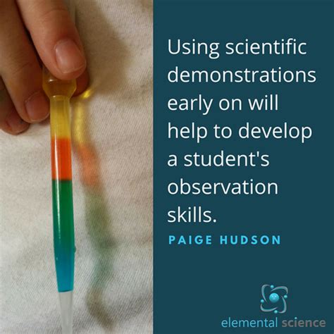 science observation  key