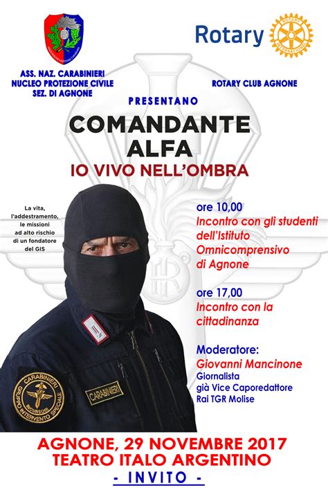 Io Vivo nell'Ombra, il comandante Alfa ad Agnone | l'Eco