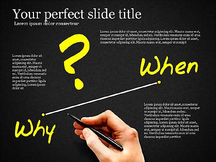 Five Ws Presentation Concept for Presentations in PowerPoint and ...