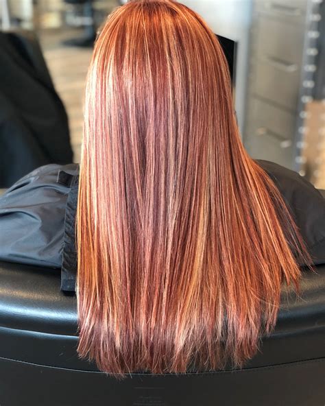 Red Blonde And Brown Hair Colors