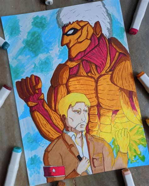 Attack on Titan sketch Reiner : r/AnimeSketch