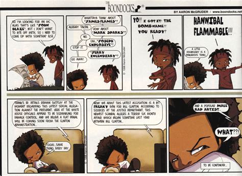 Posts about The Boondocks on Ricky Balboa | Boondocks, Boondocks comic