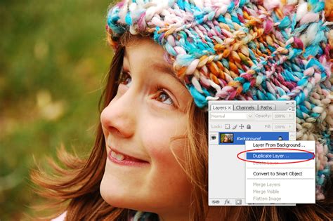 school  digital photography creating soft focus lens effect  photoshop