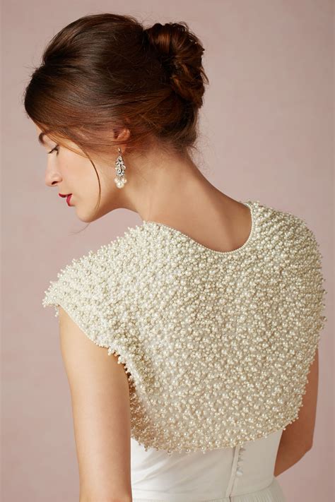 Pearlwise Bolero | Wedding dresses, Anthropologie wedding, Bridesmaid