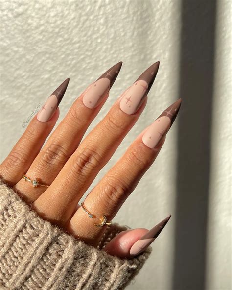 44 Latest Matte Brown Nail Ideas To Try In 2024!