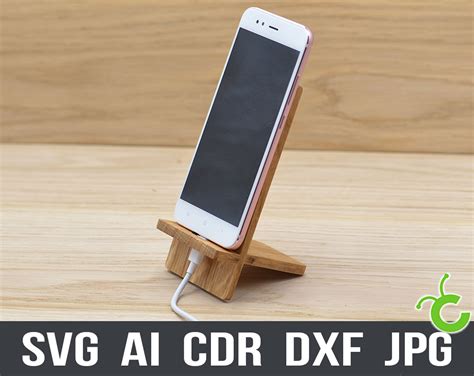 Cellphone Stand File For Laser Cutting