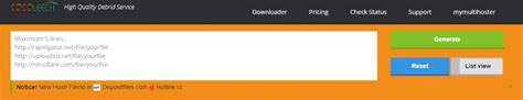 CocoLeech.com VIP - Review 08/2018 - MyMultiHoster.org