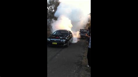 xr6 turbo burnout - YouTube