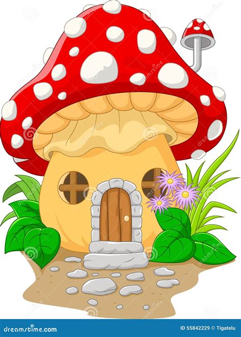 Casa De Cogumelo Desenho