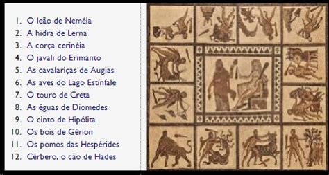 12 Trabalhos De Hercules - A Mística Azul e Branca: Os Doze Trabalhos de Hércules