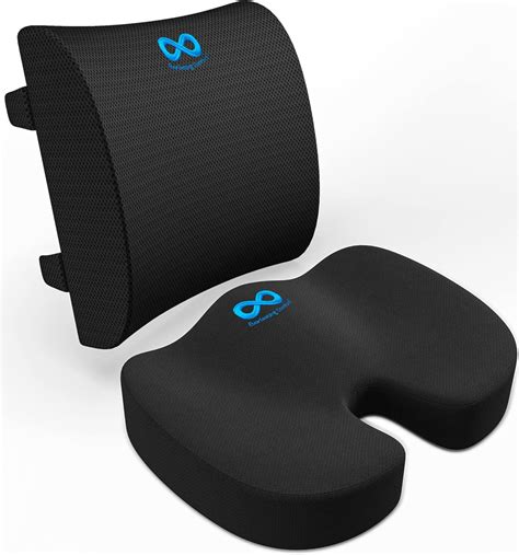 Buy Everlasting Comfort Gel Memory Foam Seat Cushion and Lumbar Support