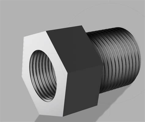 fitting pipe adapter thread    stl file