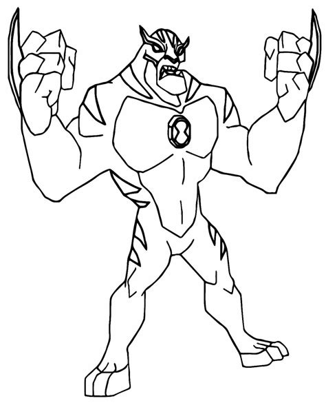 Desenho Ben 10 Imprimir