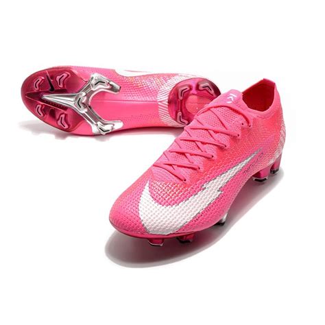 Nike 2020 Mercurial Vapor XIII Elite FG X Mbappe Pink Blast White Black