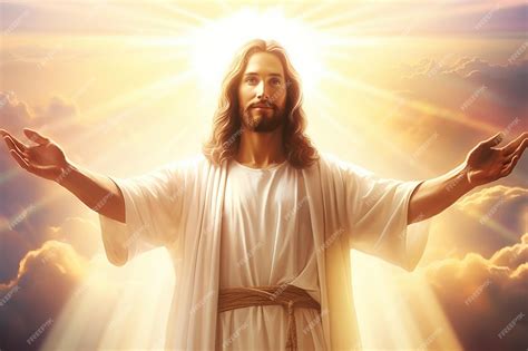 premium photo real portrait photograph  jesus christ