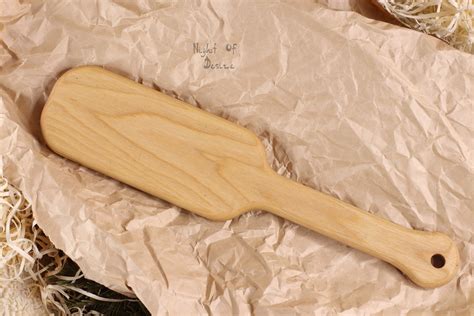 Wooden Handmade Spaking BDSM Paddle kinky sex toy plain | Etsy