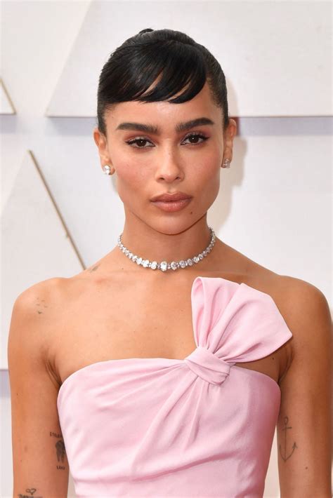 Zoë Kravitz – Oscars 2022 Red Carpet • CelebMafia